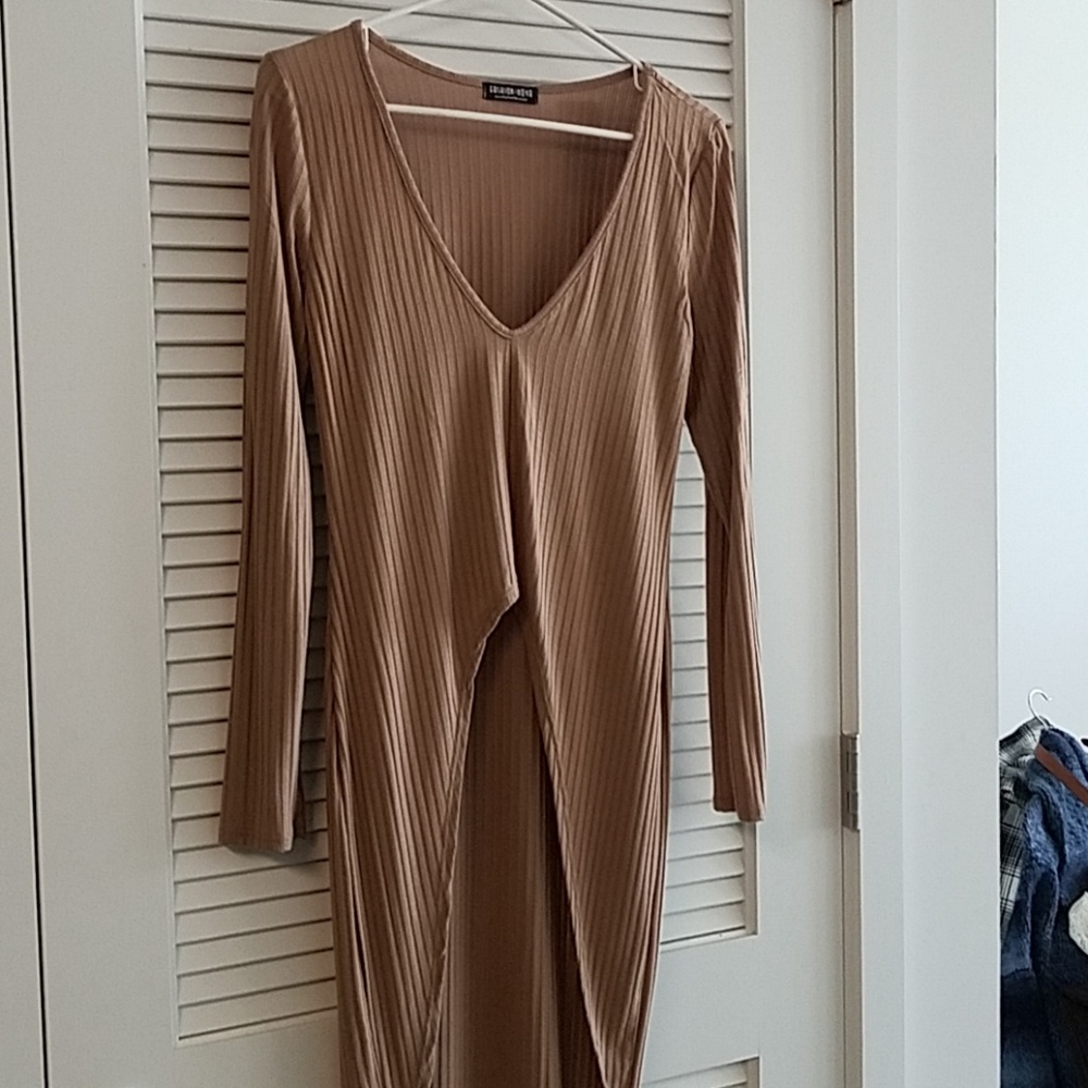 Duster top v neck
